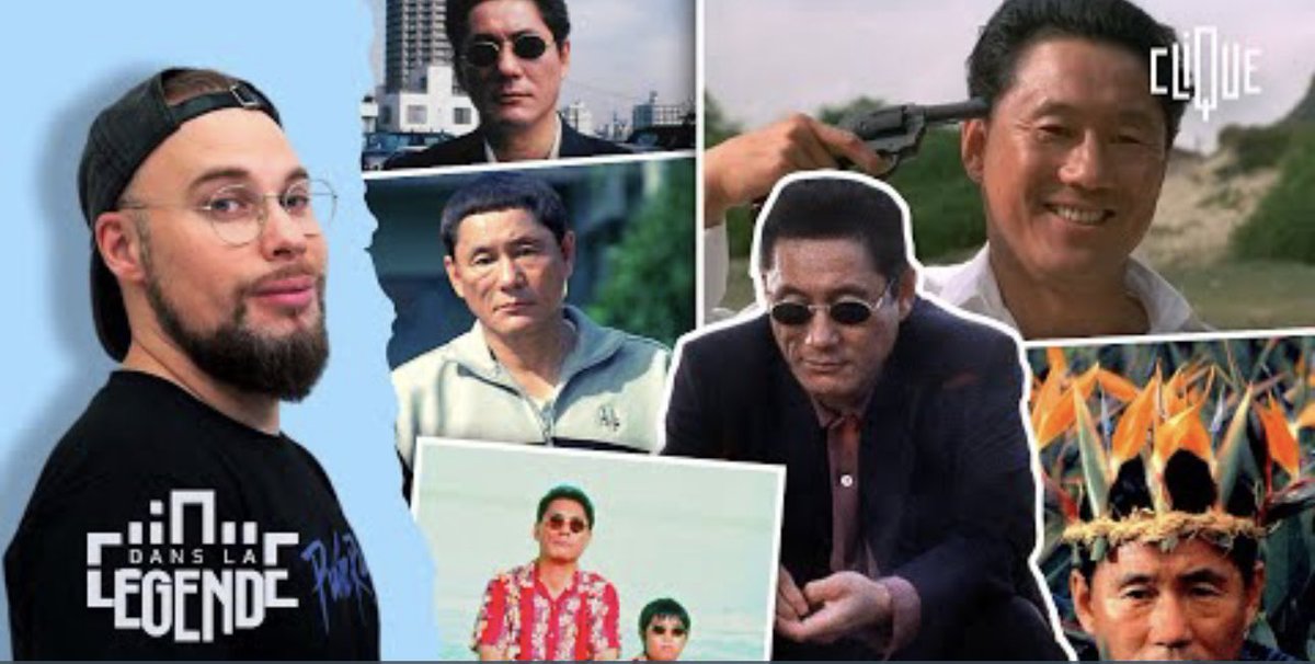 Dans la légende TAKESHI KITANO 
Émission de malade pour retracer les différentes vies de Kitano ! Kitano n’est pas celui que vous pensez ! 1H de Takeshi Beat en exclue sur le YT de <a href="/cliquetv/">CLIQUE</a> ! 
youtu.be/t74-Oe8WS50