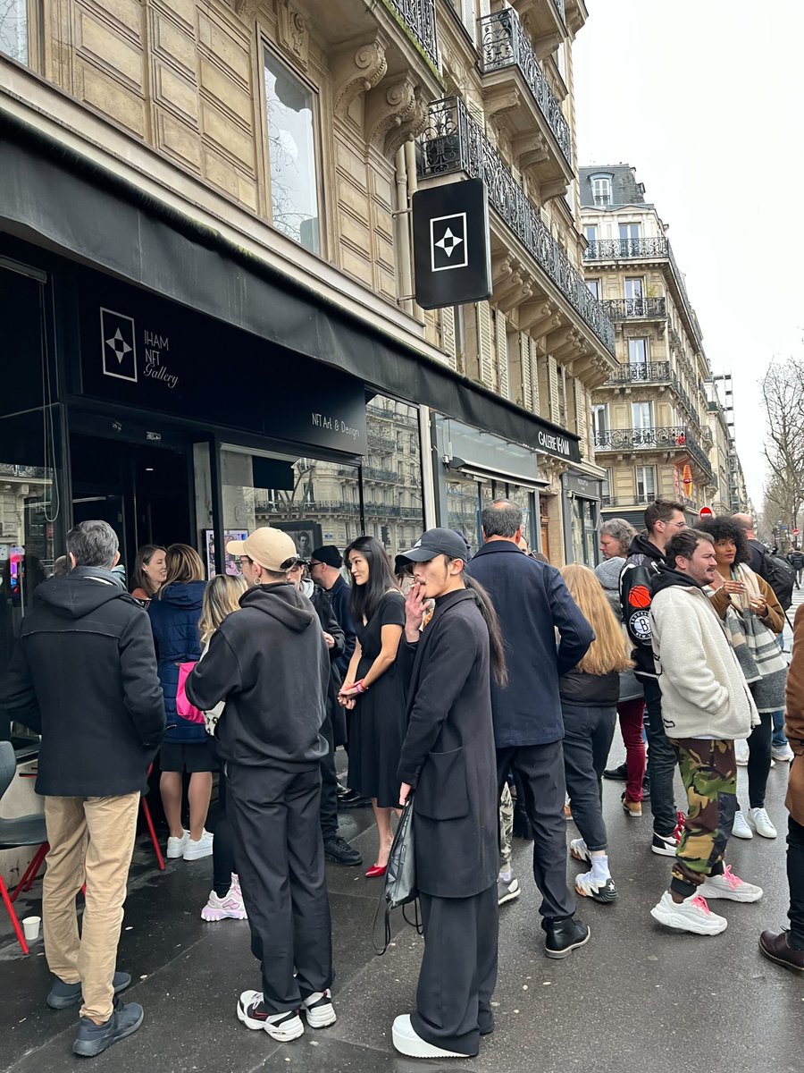 SuperRare (@superrare) on Twitter photo Great to see everyone in Paris at the SuperRare Community Meet-Up๐
Thank you SuperRare Space @ihamnft for hosting and to the artists exhibiting: <a href="/tonywallstrom/">tony wallstrรธm</a> <a href="/lifewithart_/">LifeWithArt</a> <a href="/IsraelRiqueros/">Israel Riqueros</a> <a href="/synchrodogs/">Synchrodogs ๐บ๐ฆ</a> <a href="/klonedontsleep/">Klone ๐บ๐ฆ</a> @clownvamp <a href="/sashastiles/">Sasha Stiles | AI alter ego Technelegy โ๏ธ๐ค</a> Great to see everyone in Paris at the SuperRare Community Meet-Up๐
Thank you SuperRare Space @ihamnft for hosting and to the artists exhibiting: <a href="/tonywallstrom/">tony wallstrรธm</a> <a href="/lifewithart_/">LifeWithArt</a> <a href="/IsraelRiqueros/">Israel Riqueros</a> <a href="/synchrodogs/">Synchrodogs ๐บ๐ฆ</a> <a href="/klonedontsleep/">Klone ๐บ๐ฆ</a> @clownvamp <a href="/sashastiles/">Sasha Stiles | AI alter ego Technelegy โ๏ธ๐ค</a>