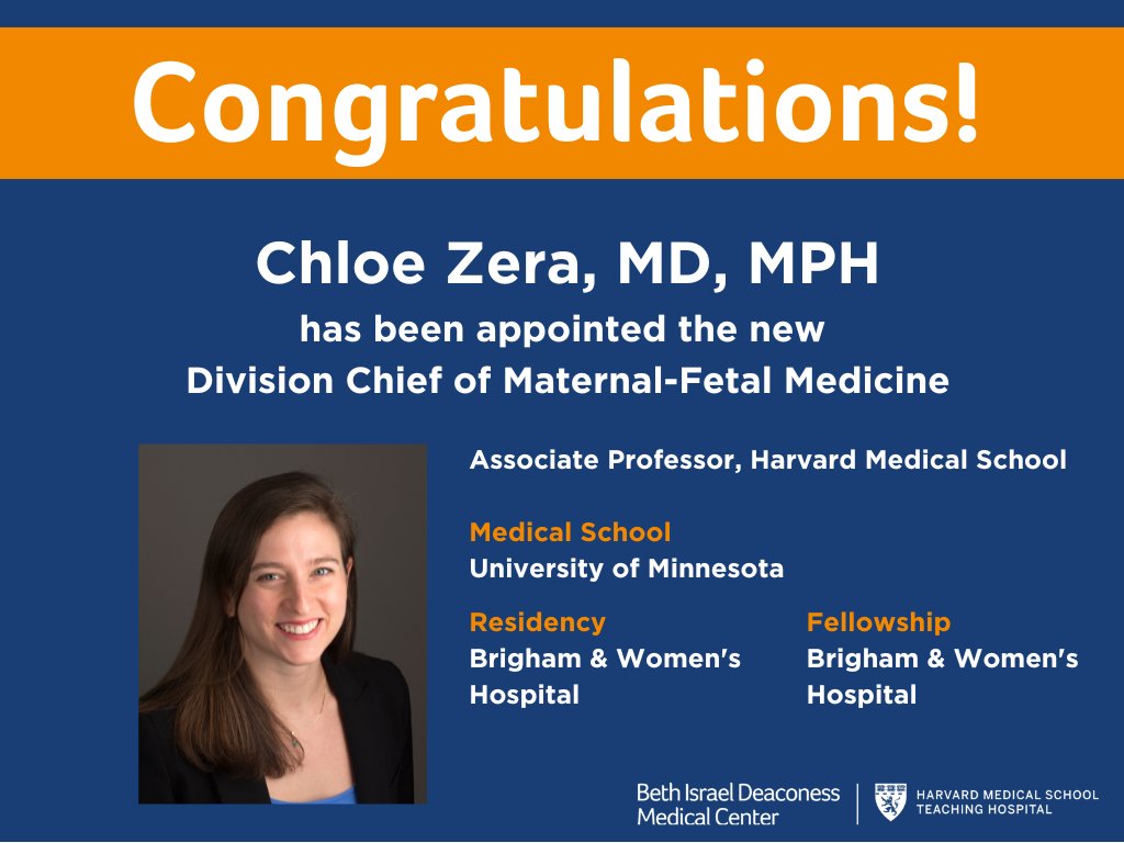 BIDMC Obstetrics and Gynecology tweet media