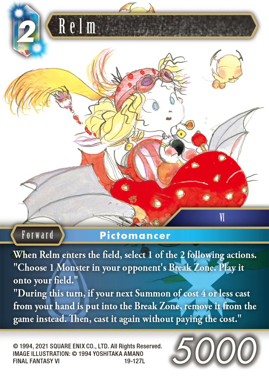 forwardsoflight's tweet image. Ice got a board wipe #FFTCG #CardoftheWeek