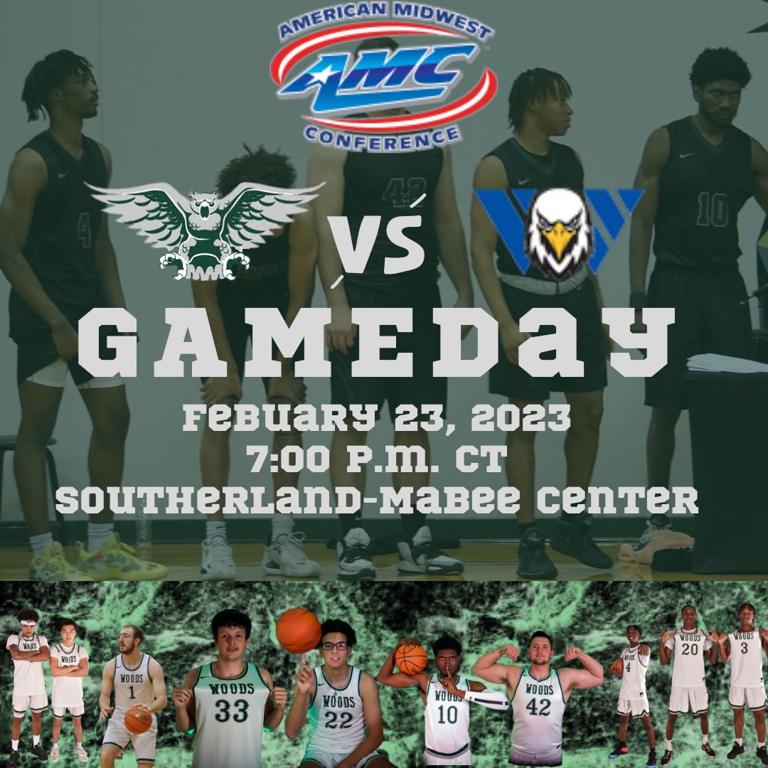 wwuowlsMBB's tweet photo. First Round of AMC kicks off today as your fifth seed Owls travel back to Arkansas for a rematch of last week’s thriller agains the Eagles! 
🆚WBU
📍Walnut Ridge, AR
⏰7:00pm 
📺 https://t.co/4uB57WQqIF
#JustUs #AllIn #ROITime #MoveTheNeedle #OTF #4vs5 https://t.co/lvsr5pJ0Pi