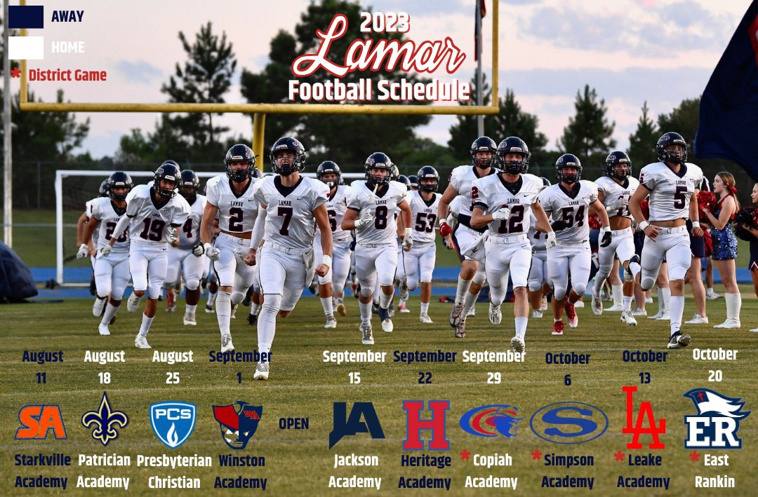 Lamar School Football tweet media