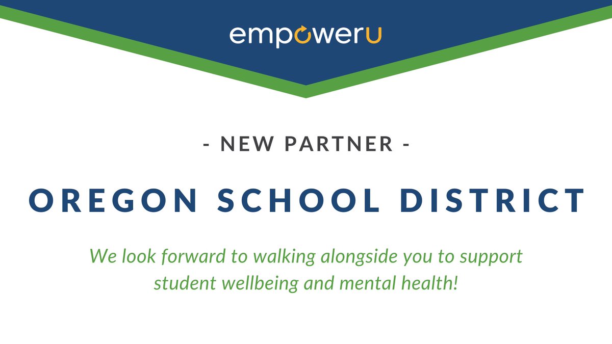Please join us in welcoming one of our newest partners, @OregonSchools of @cesa2wi! 

We're excited to support student wellbeing alongside your team, guiding students on the journey towards increased resilience and confidence💙🌱

#StudentSuccess #EdChat #CESA2