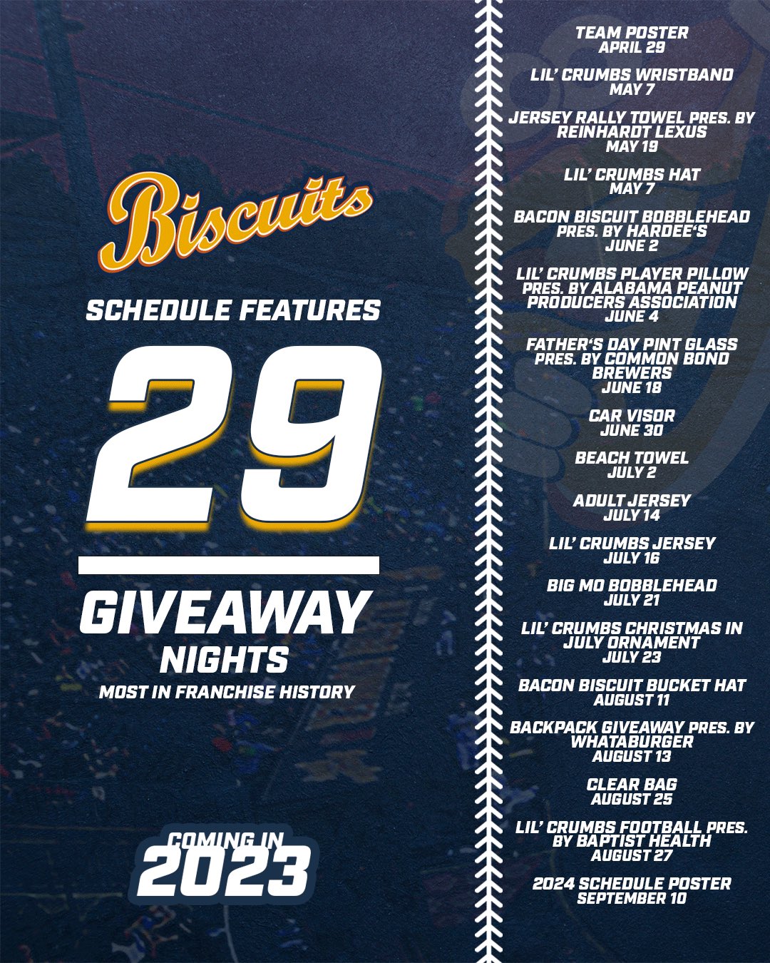Montgomery Biscuits 2024 Schedule Today Winne Karalynn