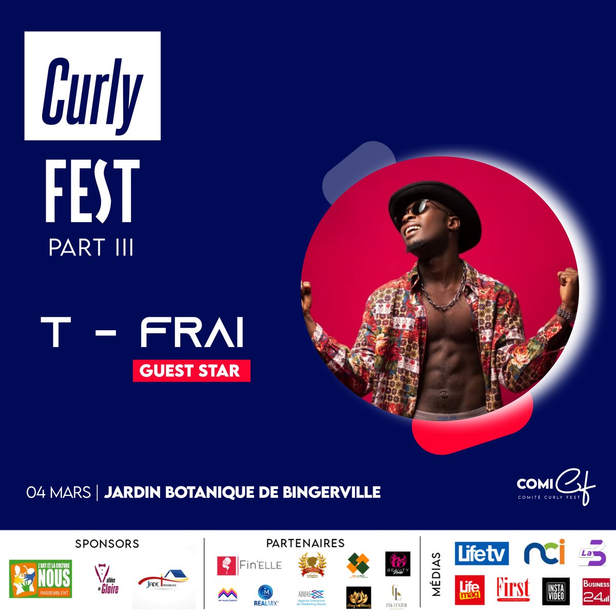 t_frai's tweet photo. Ce 03 mars, retrouvez votre boy @t_frai , sur le Curly FEST. 
https://t.co/avTEtC97jk
#TFrai https://t.co/Tum4nfwnUr