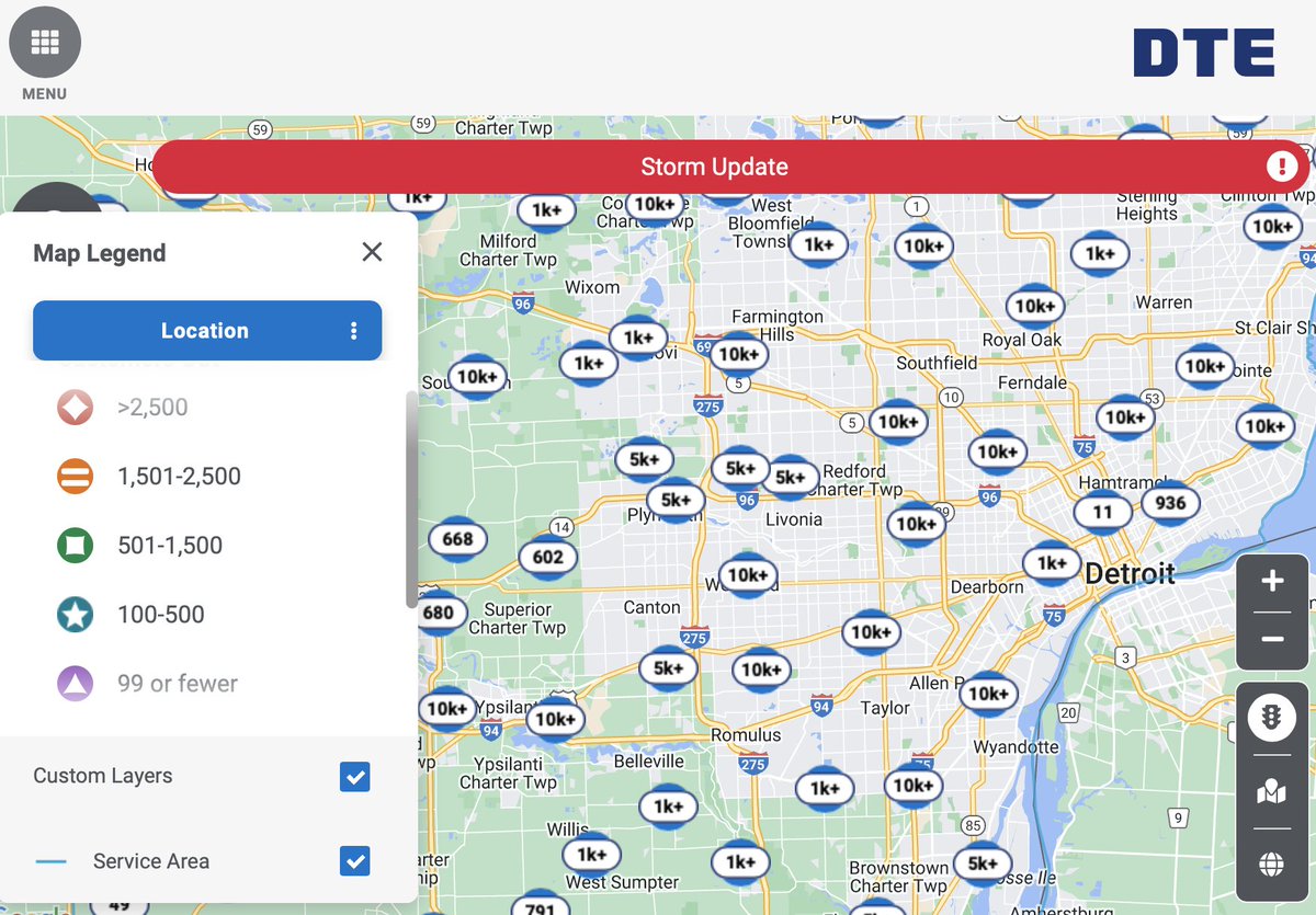 dnewms's tweet image. Love the new DTE map! Icons are so intuitive.

This is actually how I color code everything in my life, lowest to highest: purple tent, blueish pentagram, green ba sing se coin, orange human rights campaign, red diamond. Then throw all of those away and write some fuzzy numbers.