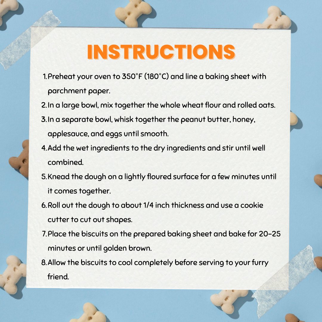 It's #NationalDogBiscuit day! In honor of that, here is a simple and healthy recipe for homemade dog biscuits! #PetHealthExpo #dogtreats #dogrecipe