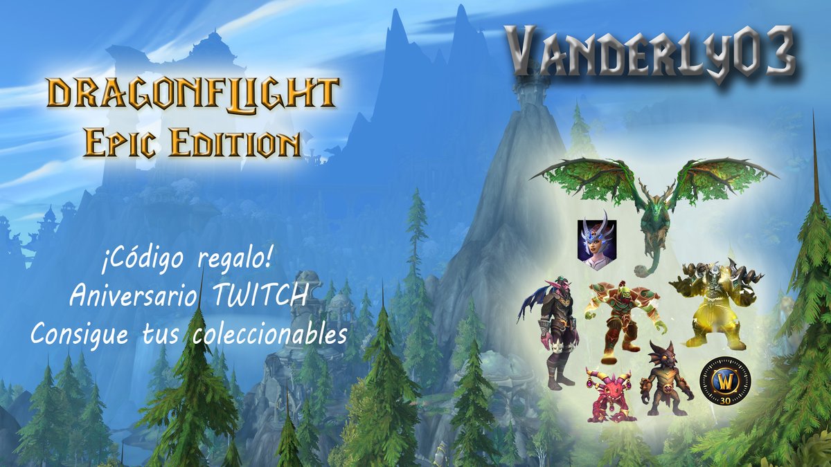 Vanderly03's tweet photo. 🥳SORTEO 1º AÑO TWITCH🥳
¡El día 22 de marzo el canal cumple 1 añito! Por ese motivo os traigo DRAGONFLIGHT ED para ti o para regalar! (Incluye 1 mes de juego)

Requisitos:
⭐️Seguir a @Vanderly03
⭐️Like y RT este tweet
♥Opcional seguir a https://t.co/BYiyuq3cIB

¡Mucha suerte! https://t.co/fXRH5BKNCm