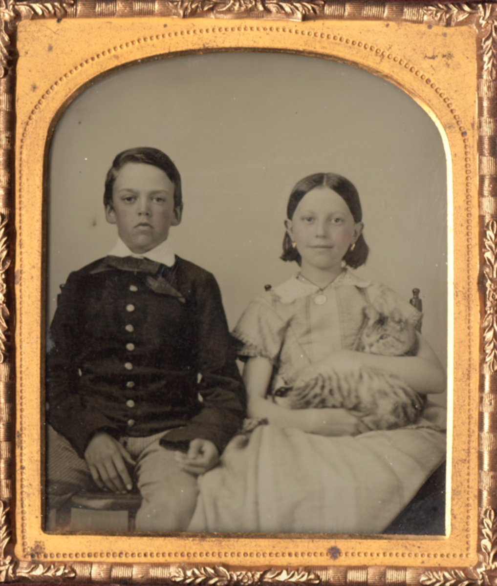 Thee Scott On Twitter RT CatsOfYore Portrait Of Two Seated thee-scott-on-twitter-rt-catsofyore-portrait-of-two-seated