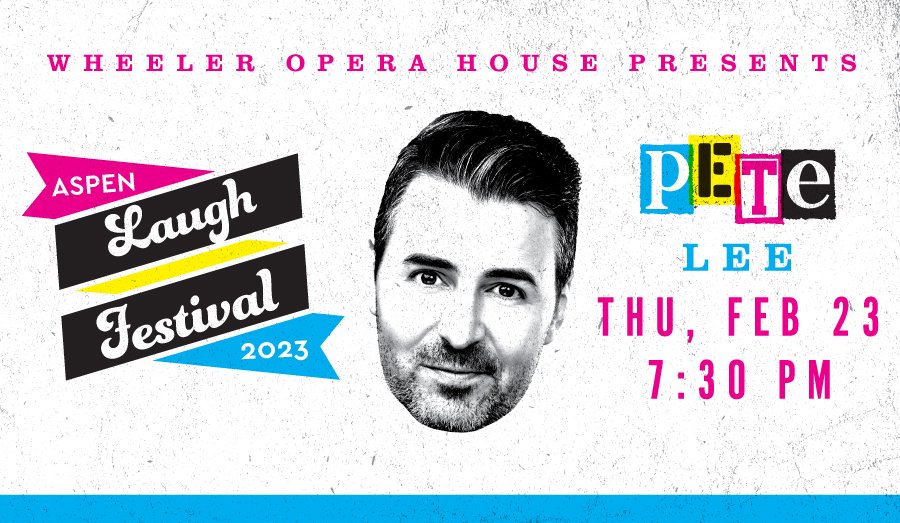 Big laughs tonight with <a href="/peteleetweets/">pete lee</a>! Tickets selling fast. Get yours now at AspenShowTix.com. Don't be late because our friend <a href="/beckyrrobinson/">BECKY ROBINSON</a> is opening! #aspen @aspenco