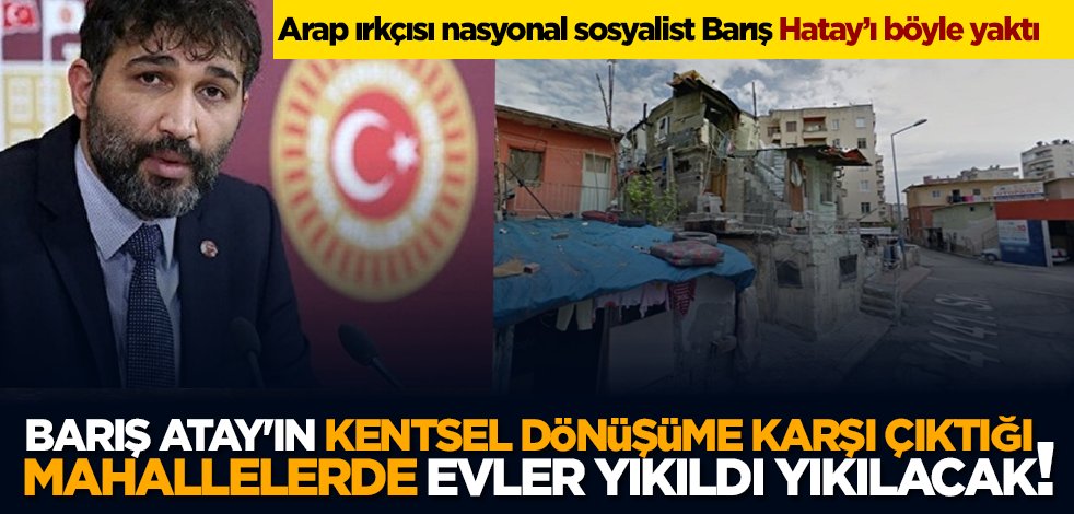 bahadir_ozgur1's tweet photo. 1- Antakya'da depremde yıkılan Emek ve Aksaray mahallelerinde iktidar ve yandaş medya suçu, Barış Atay ile CHP'ye atıyor. "Onlar yüzünden kentsel dönüşüm olmadı" diyorlar.
Peki gerçek öyle mi? Atay ve hemşerileri dönüşüm planını niye istemedi? https://t.co/nplzSXuyxG