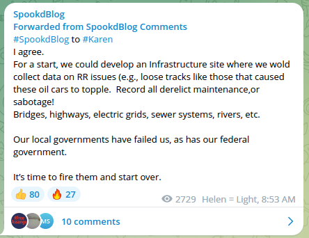 Manifest_Utopia's tweet photo. Crowd sourcing evidence. #Sabotage #InfrastructureAttacks

They're coming for our water.  It's a #WaterGrab https://t.co/sDXf2M4RXE