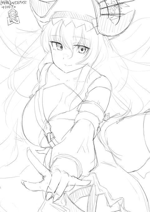 これは描くのをあきらめた乳契約帰溟スペクター編。 