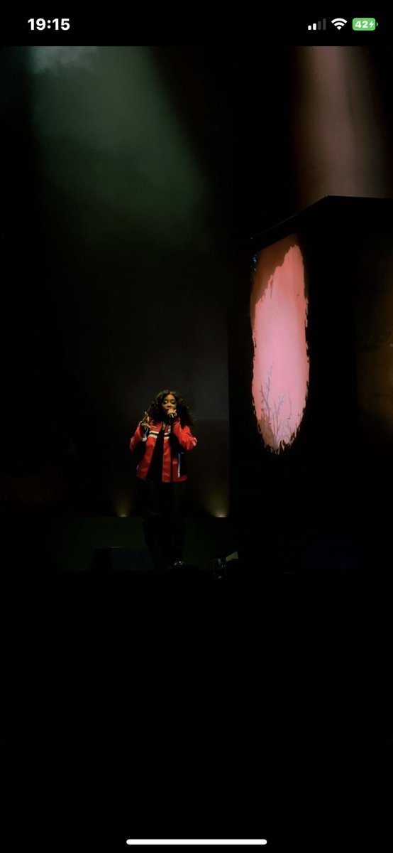 szaforyou's tweet photo. SZA in Chicago last night. 🎤 #SOSTour https://t.co/mSexi1cumQ