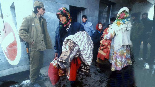 Mehriban Ramiz gizi Bekirova is a witness of the #Khojaly events of 1992.
From February 25 to March 5, she was with her children in #Armenian captivity, where all of them were subjected to violence and abuse.

#JusticeforKhojaly