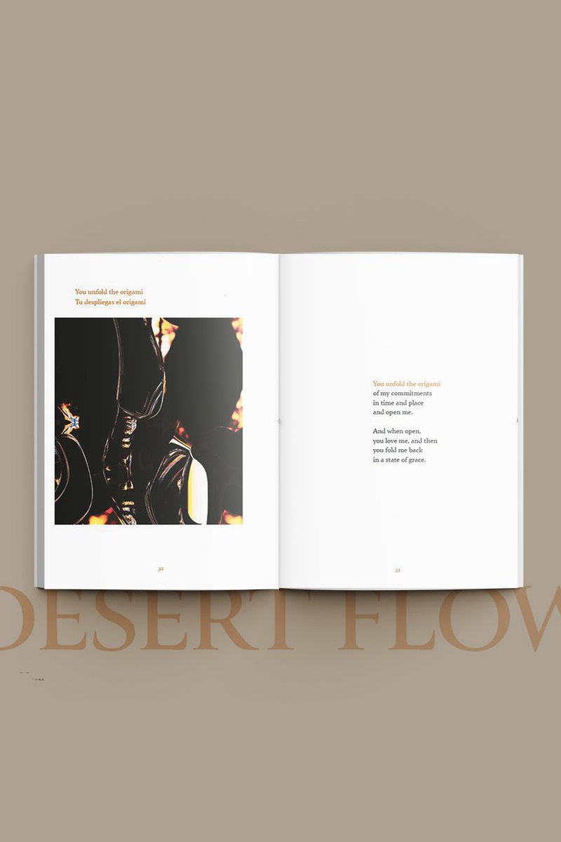 CloudhandsPress's tweet photo. Discover the incredible creative relationship between @charlottehart and Adrián Caldera, who bonded over art and poetry exchanged via email. Although they've never met, their exchange resulted in the creation of Desert Flow. #abstractart #digitalart #poetry #bookLaunchEvent https://t.co/L53Hy3vEjw