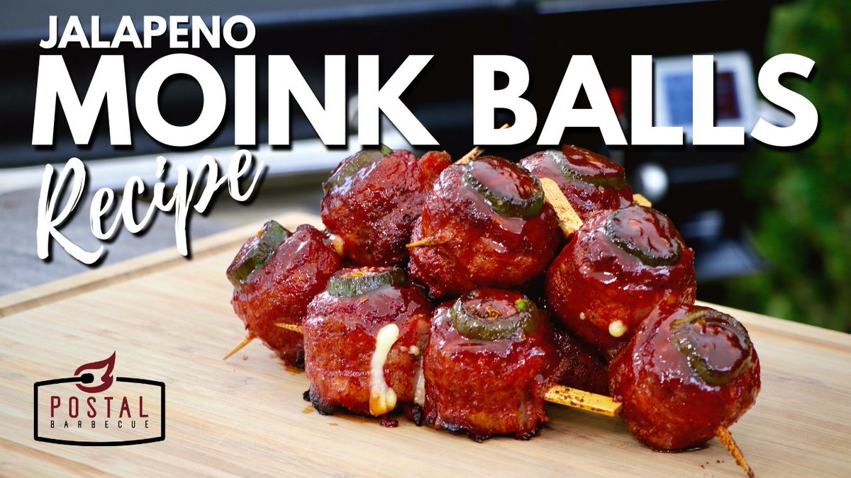Jalapeno MOINK BALLS Recipe - Bacon Wrapped Stuffed Meatballs youtu.be/vVh_4ymietw 

#bbq #barbecue #grill #bacon #recipes #cooking #food