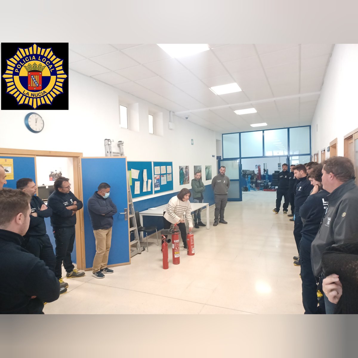 #NaNitNucía,🌗Hoy hemos participado en los actos de prevención de riesgos laborales,  donde se han realizado dos simulacros contra incendios, en el Centro Juvenil y en la Escuela de Oficios del Ayuntamiento de La Nucía. Formación continua y prevención de los riesgos.
#sweedreams.