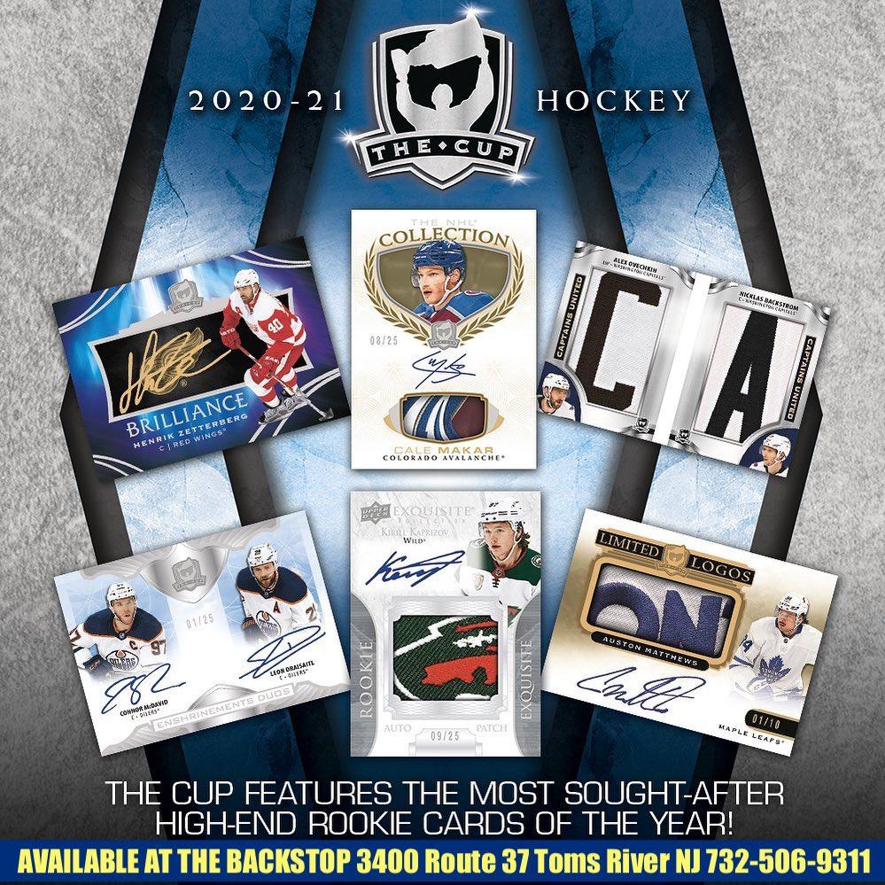 DoctorWaxBattle's tweet photo. 2020-21 Upper Deck The Cup Hockey Hobby Box #upperdeck #TheCup #whodoyoucollect #sportscards #nhl #thehobby #hockeycards #topps #tradingcards #hockey #upperdeckhockey #basketballcards #rookiecard #baseballcards #rc #tomsriver #nj #Lafreniere #gretzky #ovechkin #kaprizov #mcdavid https://t.co/5WlU7t9vwW