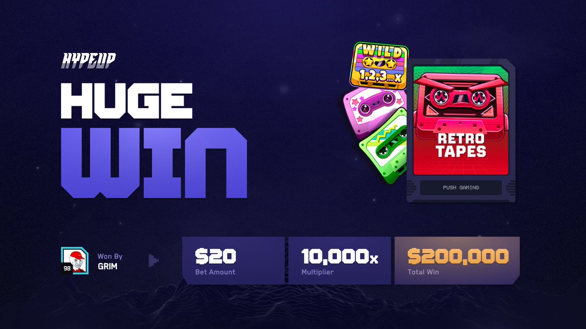 HUGE $200,000 MAX WIN! 😱

We only added this slot TODAY and it's already paying off BIG for <a href="/GrimzYoutube/">Grim</a> - congrats on the lucky hit! 

And to everyone wanting a piece of the action: Retweet for a chance at $50 in balance 😈