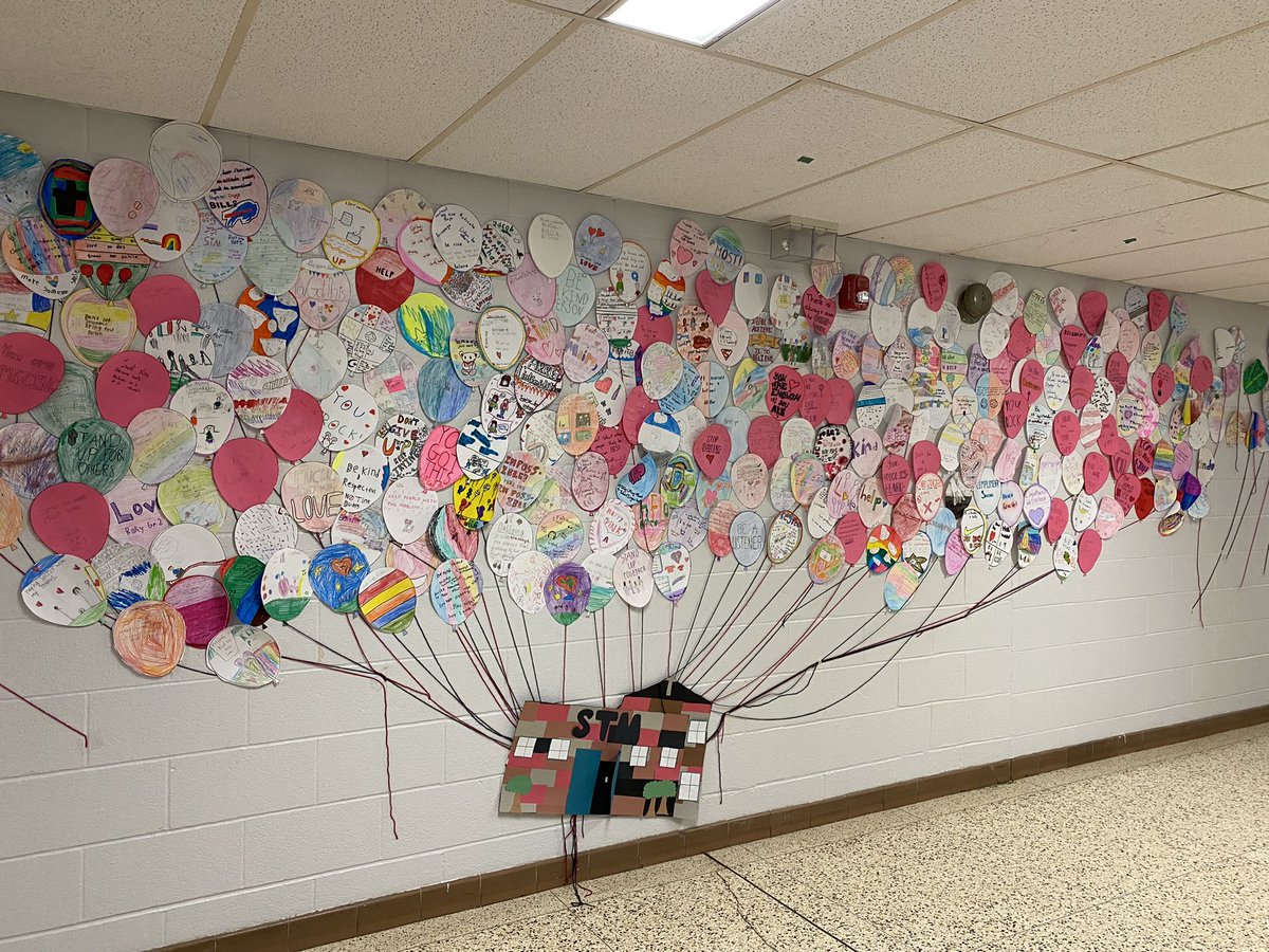 We “lift each other up” at STM. #kindness#inclusivity#stand up against bullying