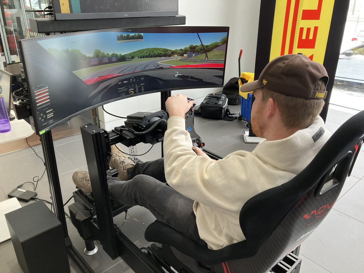 Thx to <a href="/lite1067fm/">Lite 106.7</a> and <a href="/terrytedpodcast/">Standing By: The Terry and Ted Podcast</a> sponsor @mclarenmtl for the invite to their client open house. I think the 765LT suits me, don’t you? Too bad I can’t even afford the paint job ($40,000!). Charlie killed it on the simulator. He should be driving F1. Ask the SQ. They know.