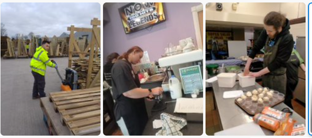 Our interns, working independently and progressing each week.