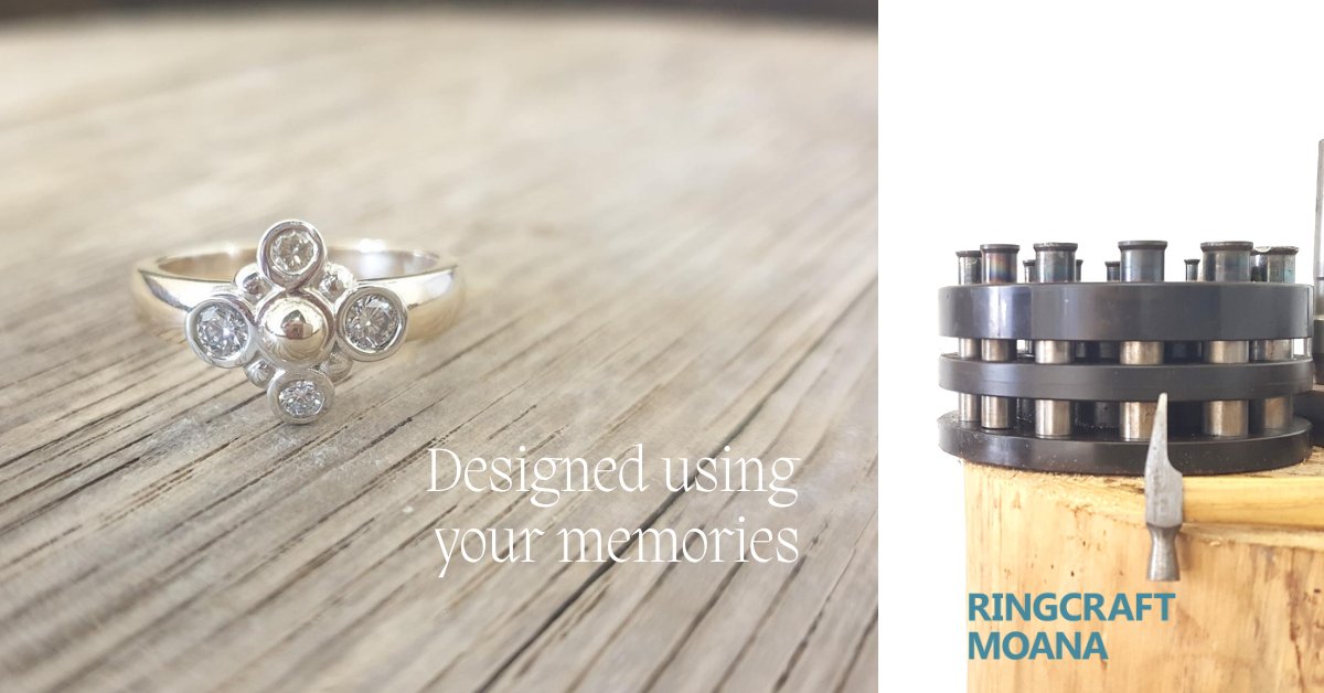 Ringcraft_Moana's tweet photo. First time we used a melt of gold from a customer as a centre piece. Representing the family using their own diamonds this was a beautiful project for our team!!
#NewZealand #memories #newplymouth https://t.co/BL452oRdeh