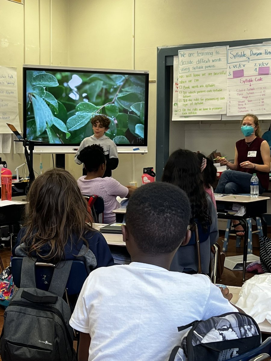 Ms_AdamsinSC's tweet photo. Thank you so much, Ms. Sam, for coming in to teach us how to be poets! We love #splitp!!! https://t.co/WkO1Hvgvoc