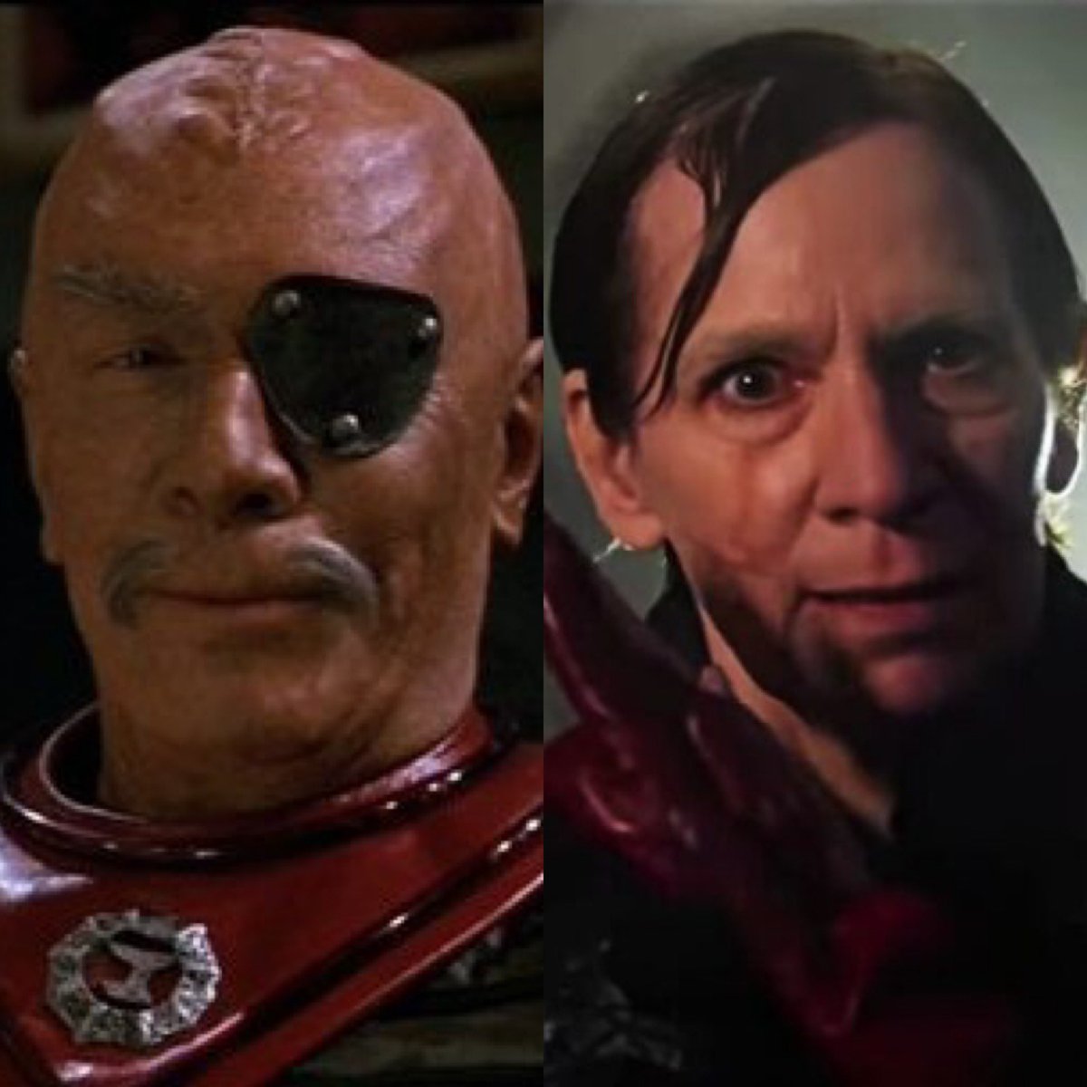 lylamiklos's tweet photo. If Nepo Babies means I get two generations of Shakespearean trained Canadian legends playing scenery chewing Star Trek baddies I’m all for it! ✊ Thank you Amanda for carrying the torch where your Dad left off. 🖖 @StarTrek #ChristopherPlummer #Chang #AmandaPlummer #Vadic https://t.co/jdm7ASvFpn
