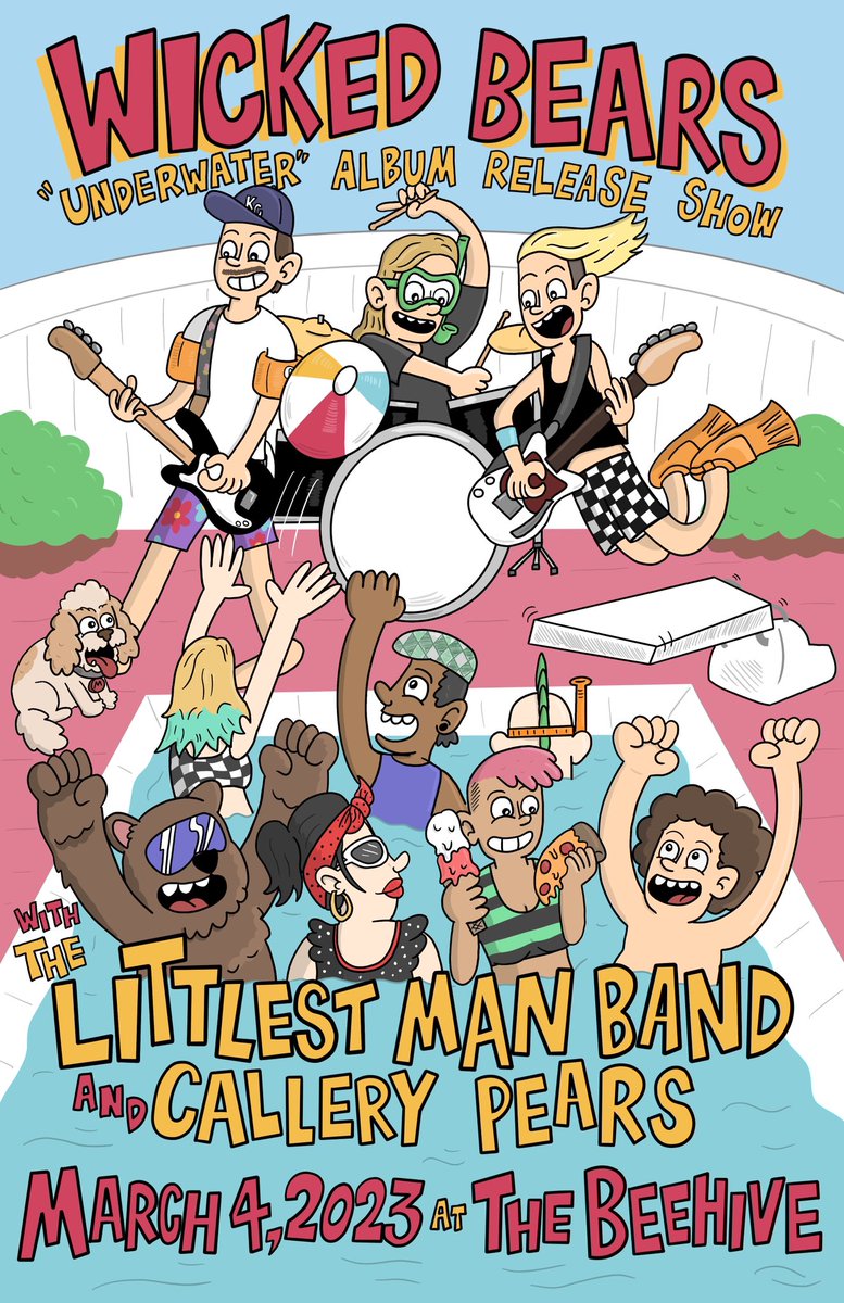 omg @WickedBears AND the littlest man band AND callery pears? march 4th? lets. go.