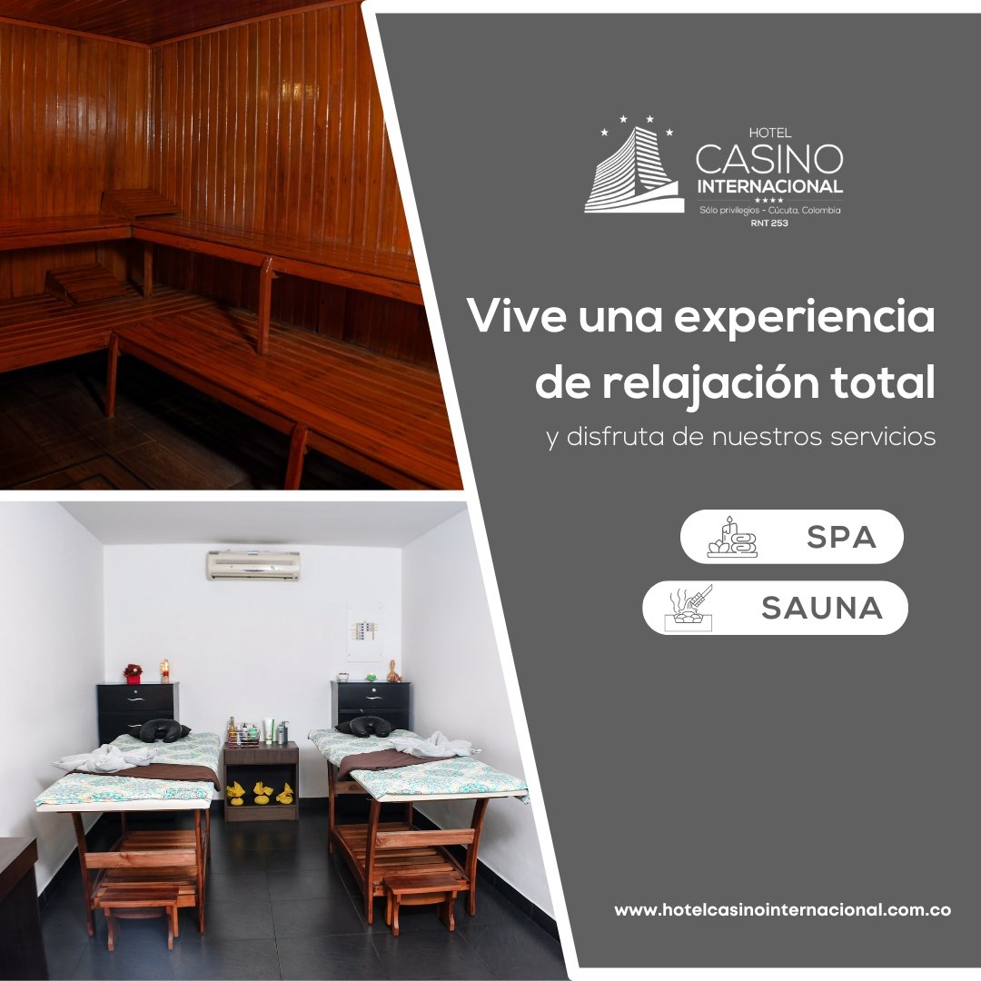 Busca la paz mental y econtrarás calma en la razón. Visitenos y vive una experiencia de relajación total.
.
.
.
#hotelcasinointernacional #soloprivilegios #namaste #cucuta #momentosunicos #cucuta #venezuela