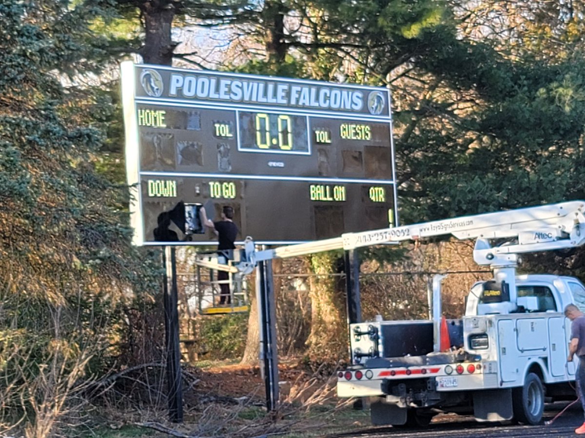 Poolesville AD tweet media