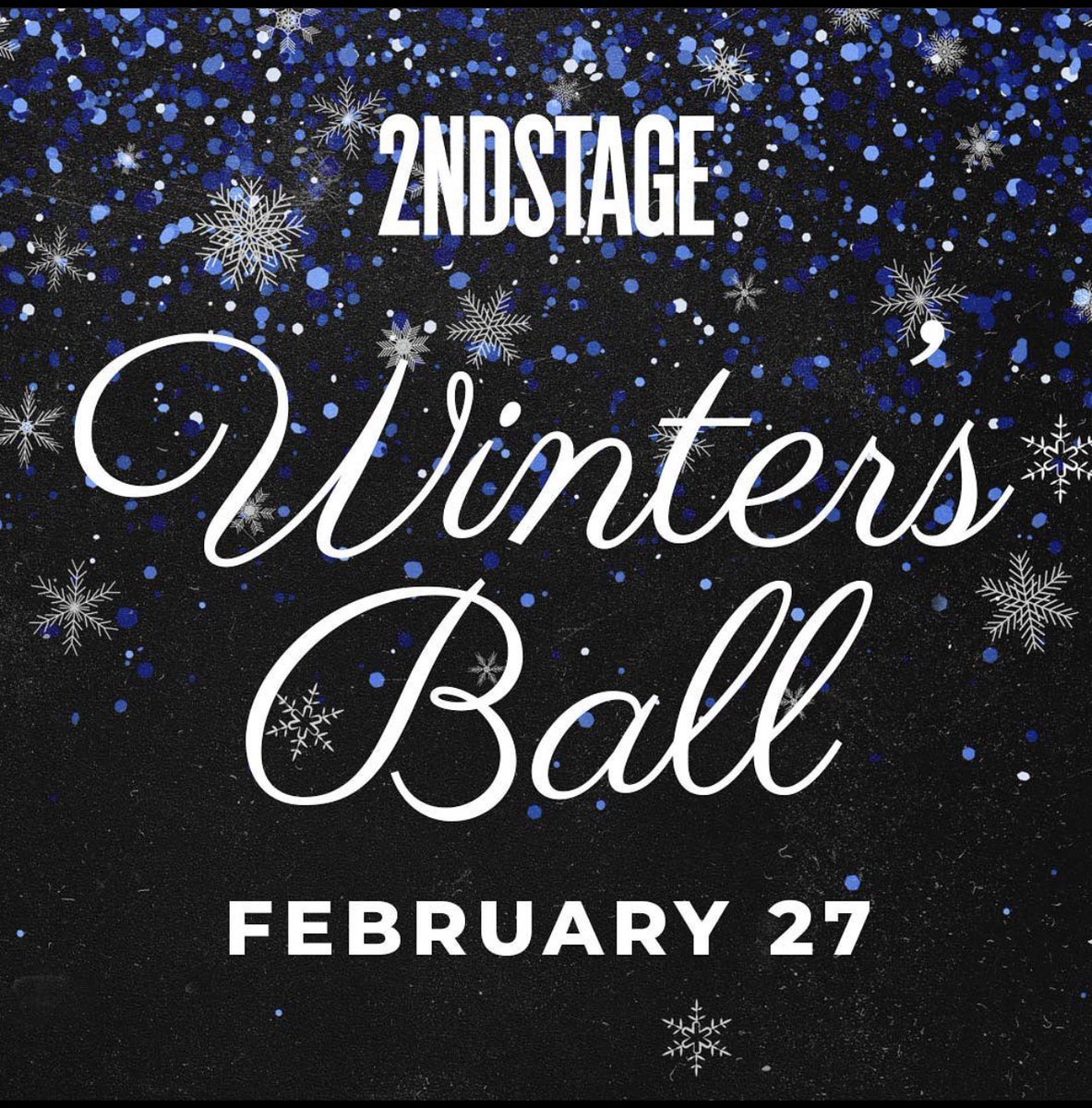 Come out to <a href="/2STNYC/">Second Stage Theater</a> Winters Ball hosted by yours truly.  Get tix —> e.givesmart.com/events/tLK/