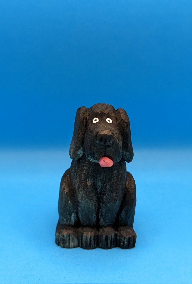Woodyspirit's tweet photo. Gift for a friend's birthday (part 2): "Pickle"

@chrisjones781 @Madein_Mon @IngridASLW @RobertSorby @Morakniv #woodcarving #handcarved #carving #carvedwood #folkart #whittling #woodart #whittling #charactercarving #newwoodculture #workingwithwood #woodlove https://t.co/732twuGCvi