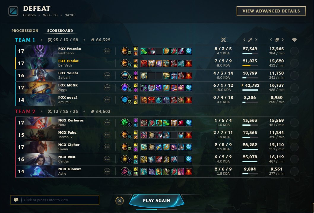 JunDat_LOL's tweet image. SAAAAAAAAAAADGE
ggwp