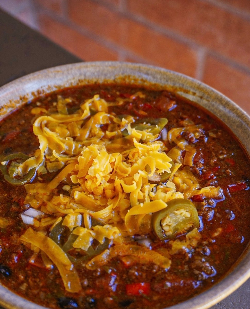 The weather couldn't be more perfect this National Chili Day... Stay out of the rain (or snow 🥶) and find your way into one of our booths! We'll have our Chili at the ready. 🥄