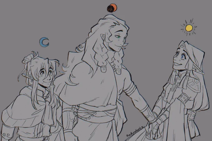 Except each one is not the one you think it is [ ancient loz au ]  