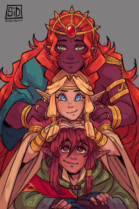 Except each one is not the one you think it is [ ancient loz au ]  