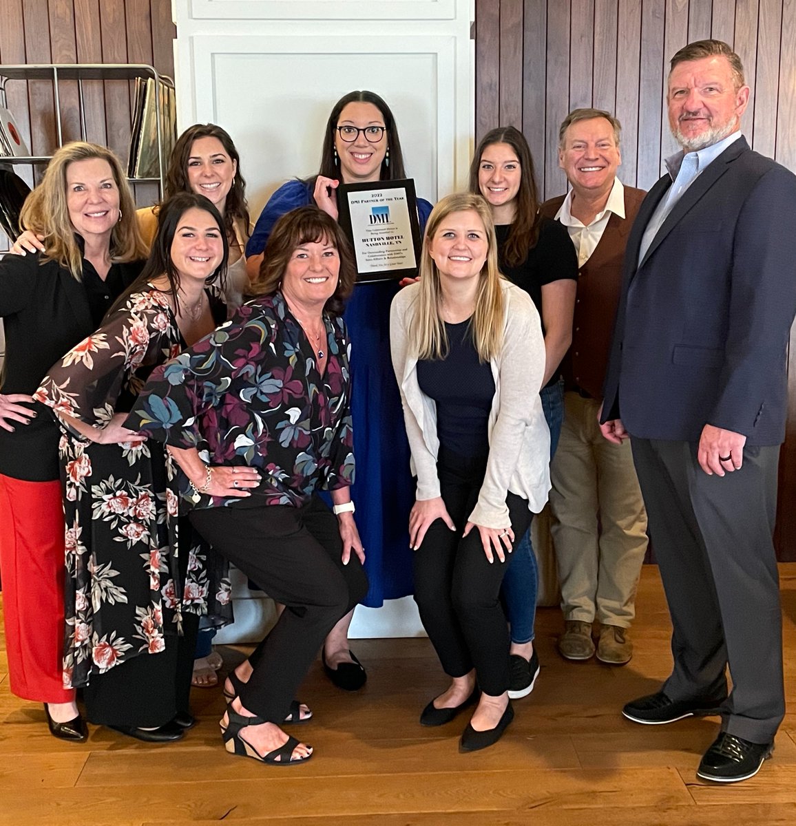 DMI_Hotels's tweet photo. DMI is pleased to announce that the The Hutton Hotel Nashville has been named our 2022 DMI Partner of the Year! This prestigious award is awarded to not only the best partner to DMI as a whole, but also the partner that has performed exemplary service to our clients!
#WhyCallDMI https://t.co/veLodvot1v