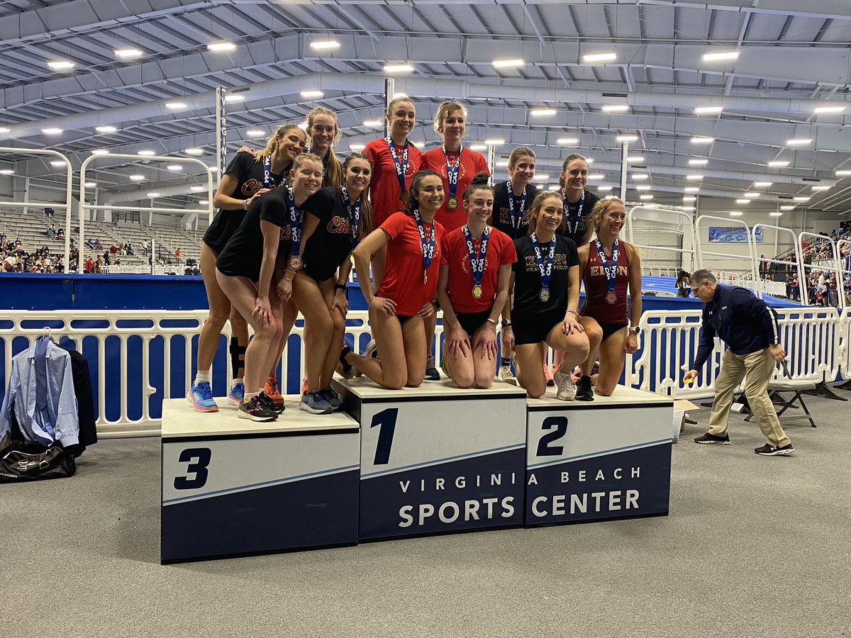 JBWeber4's tweet photo. Great Finish to day 2 @ #CAAChamps @CofC_TFXC finishes 3rd 🥉 in the 4x800m relay! Way to go girls! #TheCollege #ComeCus #OurCity 
🏃‍♀️🇺🇸🇩🇪🇺🇸🇬🇧🏃‍♀️💨🔥🥉🌴🐾👍🏽 https://t.co/EMPAxRdypi