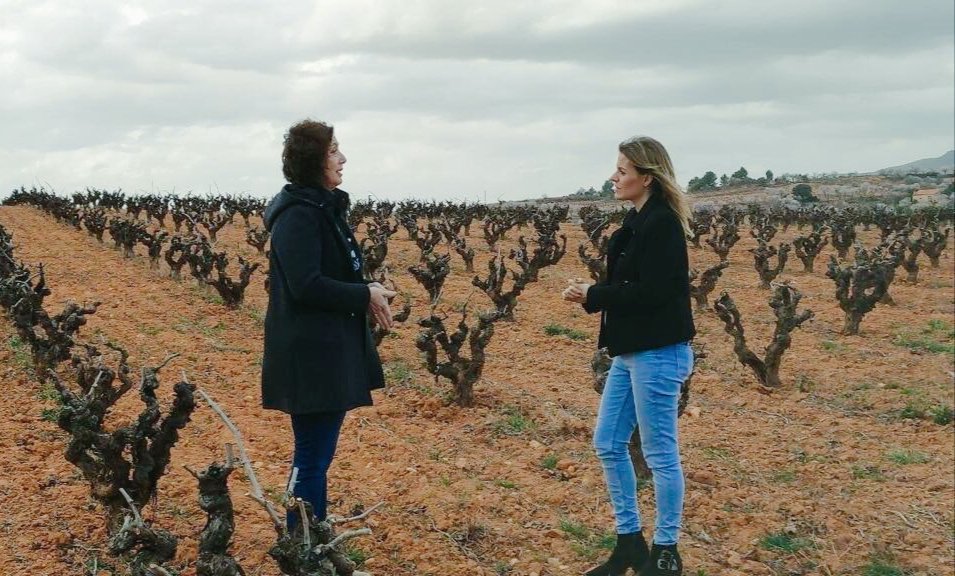 Hoy nuestra compañera Inma ha estado con Andrea Ropero de El Intermedio en la zona afectada por el macroproyecto fotovoltaico Limonero Solar (1/2)