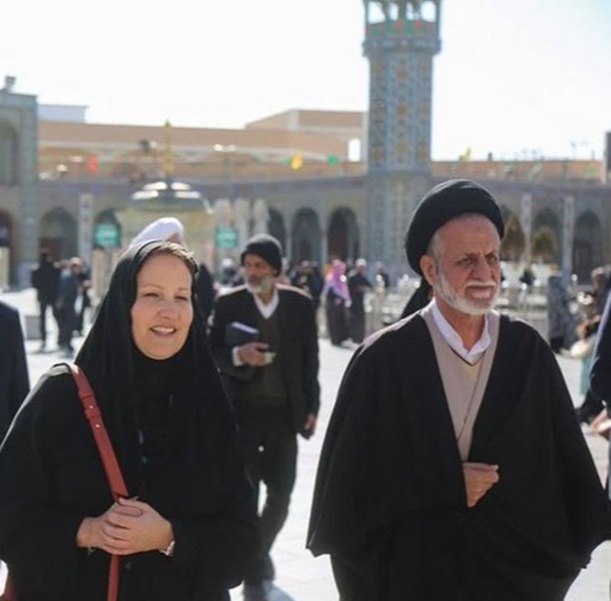 Fahimehkhezr's tweet photo. In response to a wave of criticism from prominent Iranian journalists, opposition figures, and social media users regarding the Swiss ambassador’s donning of a “chador�� during her visit to Iran, Switzerland’s Federal Department of Foreign Affairs stated that the ambassador only acted in accordance with the "clothing protocol"!

Dear @SwissEmbassyIr & @SwissMFA 
Hijab in Iran is not a "clothing protocol.” It is an institution established to suppress Iranian women.
Since you tend to close your eyes to the reality of the world’s injustices, let me, as an Iranian journalist, inform you that in the last five months, hundreds of Iranians have been murdered by the Islamic Republic in the country’s longest protest against what you neglectfully call a "clothing protocol.”

By wearing a “chador,” your ambassador not only calls into question Switzerland’s values of freedom and equality, but also grants legitimacy to an autocratic theocracy, while humiliating the mourners and protestors of Iran.

What you should do after such an act is to sincerely apologize to the brave women of Iran, who in recent months have been setting fire to the "clothing protocol" you care so much to respect!
#WomenLifeFreedom