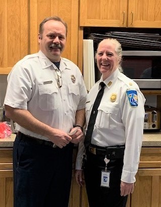 BaltCoFire's tweet photo. Congratulations to Fire Lt. Bryan Hardesty, who celebrates 30 years of service! EA https://t.co/8cvg030uMP