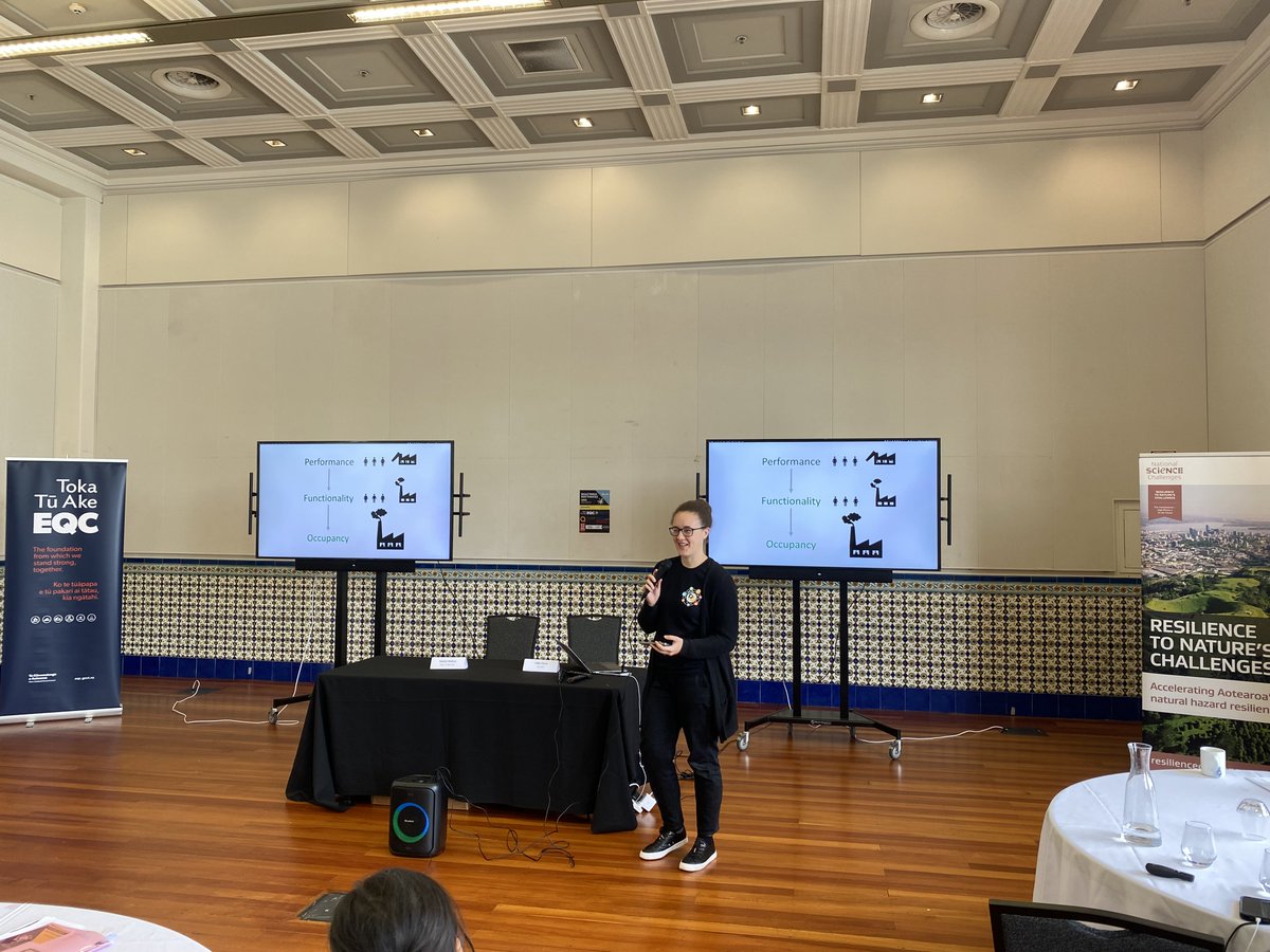 DDoctorates's tweet photo. Beth Mayer is talking about relating building occupancy to post-disaster functionality.
#DD2023 https://t.co/M9rKbFEepI