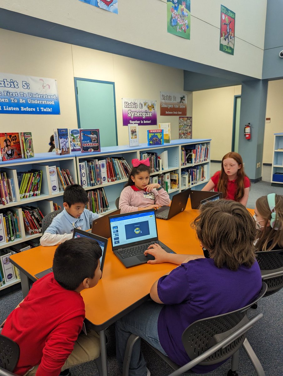 LAschuldt's tweet photo. Rees Quest students are busy working on their DBQ projects for Digital Learning Day. Great job!
@MireyaFromTX @ReesStars @KathyCherryAP https://t.co/O6BDH4sBwh
