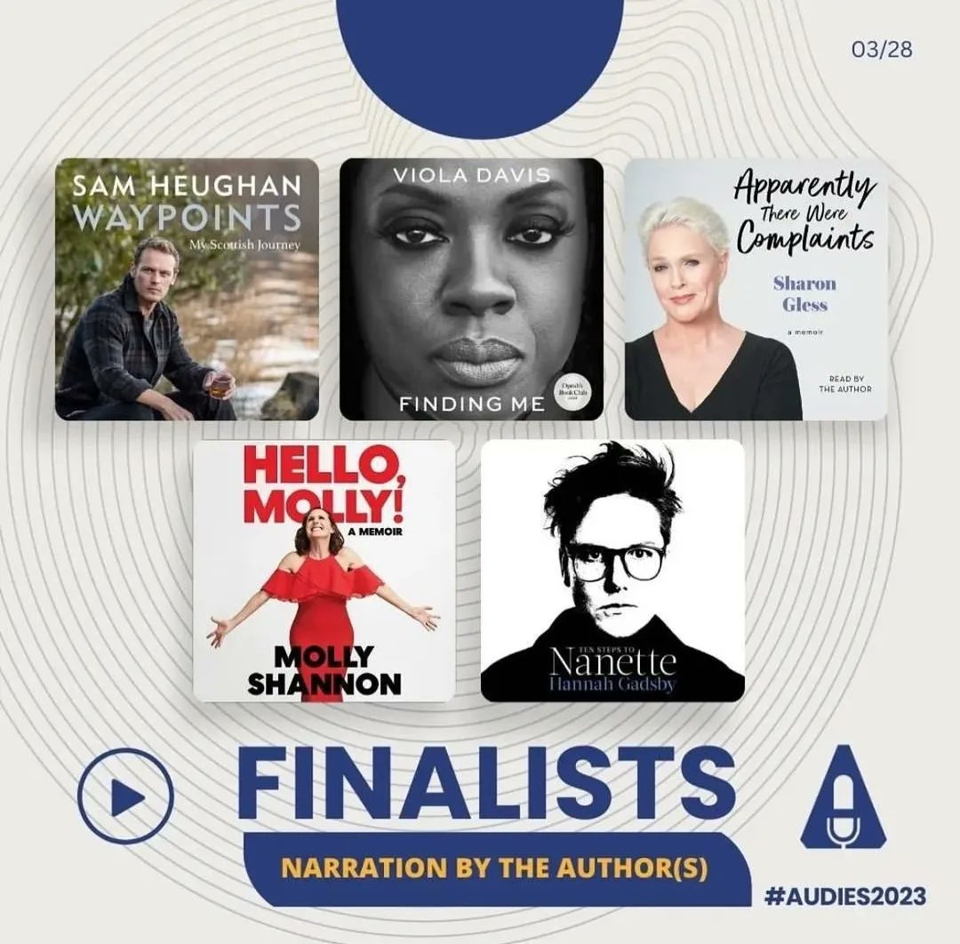 “#Waypoints” in the finalists for the #audieawards @audiobooks !!!
How freaky crazy is that? The King of Mushooms is gonna be king of #AudieAwards...I can just feel it!!