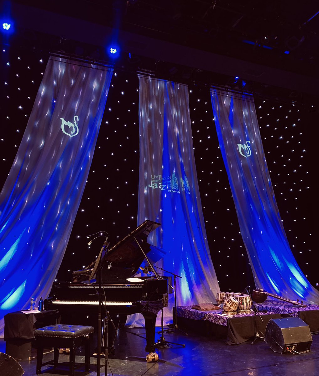 A stunning <a href="/capstonetheatre/">Capstone Theatre</a> tonight for the opening show <a href="/LpoolJazzFest/">Lpool Jazz Fest</a> 🎷🎶 <a href="/LivHopeCreative/">Liverpool Hope Creative and Performing Arts</a> <a href="/milapfest/">Milap</a>