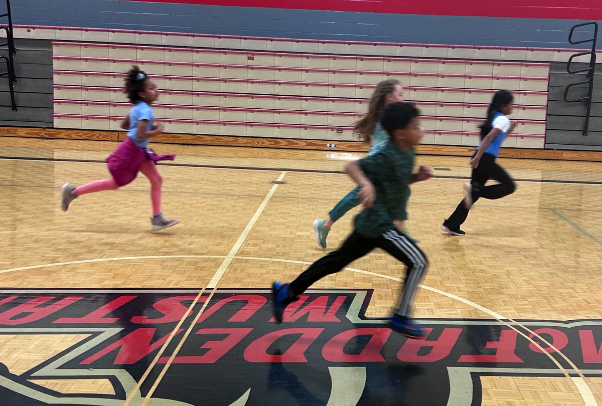 I am always impressed with my Mustangs, but especially so on PACER test day.  <a href="/McFadden_School/">McFadden School of Excellence</a>