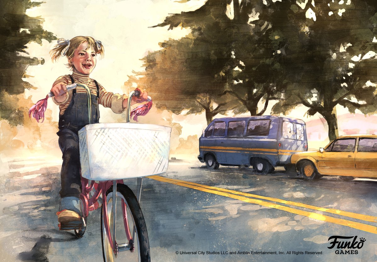 Ilustração da Gertie que fiz para  o boardgame E.T. The Extraterrestrial da <a href="/OriginalFunko/">Funko</a> . Gertie artwork done to the E.T. The Extraterrestrial by Funko Games.